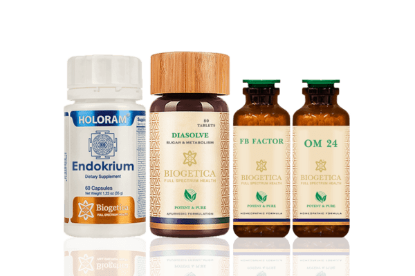 Freedom Kit With Endokrium, Diasolve & FBPC Formula - 40 Days