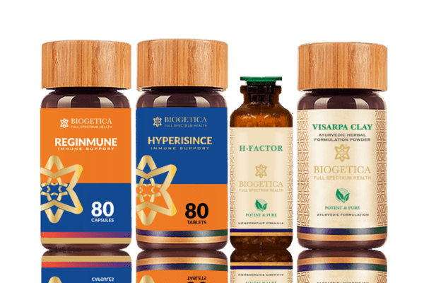 Doctor Recommended 6 Months Supply Rescue Kit With Hypericum Mysorense And Homeopathic H Factor