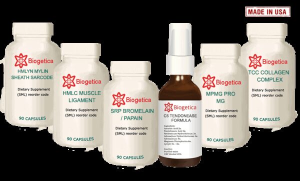 Biogetica Optimal Kit with C5 TENDONease Formula