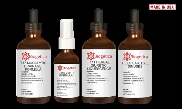 Biogetica Essentials Kit with T17 Tinnitease Formula