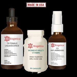 Biogetica Essentials Kit with T9 Female Liquescence Formula