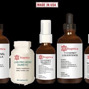 Optimal Kit With Homeopathic Renal Support And Herbs Formula