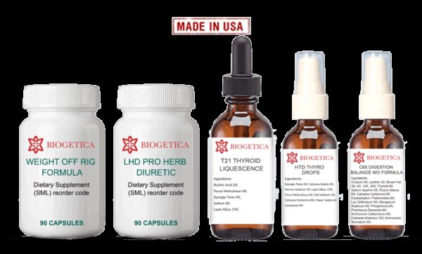 Optimal kit with Weight Off RIG and C65 Digestion balance WO Formula