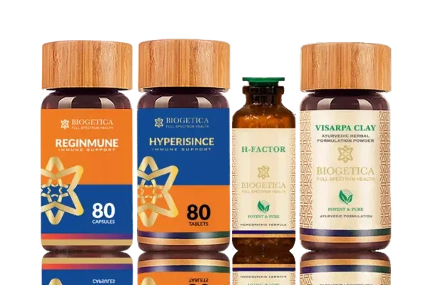 Rescue Kit With Hypericum Mysorense And Homeopathic H Factor - 80 Days Supply