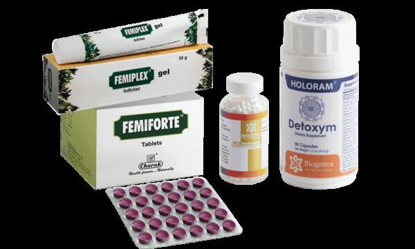 Doctor Recommended 4 Month Supply Biogetica Freedom Kit with OM 24 Formula and Femiforte tablets