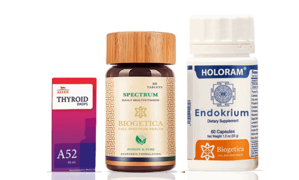 Doctor Recommended 4 Month Supply Full Spectrum Endocrine Support Kit With Endokrium And Hekla Lava
