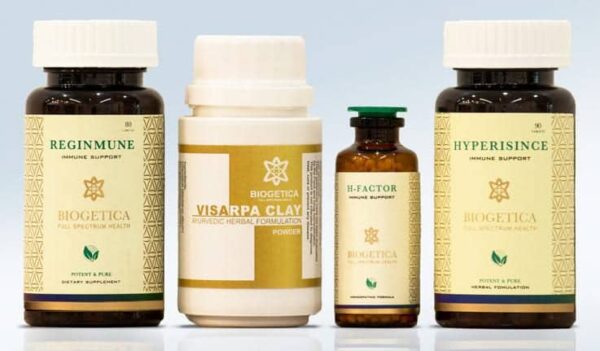 Doctor Recommended 6 Month Supply Rescue kit with Hypericum Mysorense and Homeopathic H factor