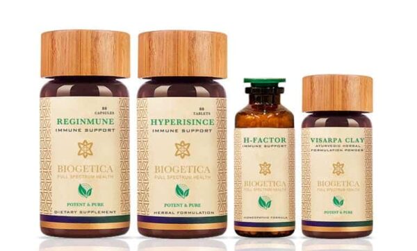Doctor Recommended 6 Month Supply Rescue kit with Hypericum Mysorense and Homeopathic H factor